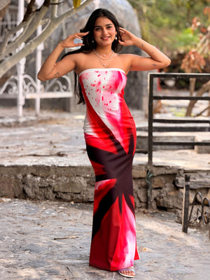 TANDUL Women Stunning Floral Printed Dress