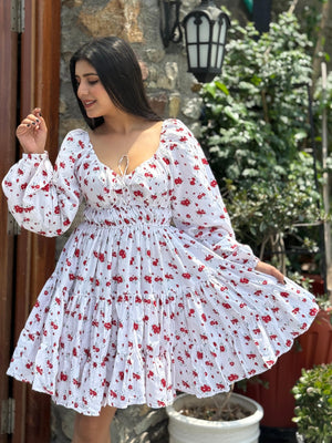 TANDUL  Women Fit and Flare Multicolor Dress