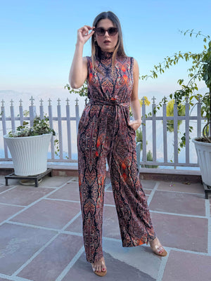 TANDUL Women Multicolor Printed Jumpsuit