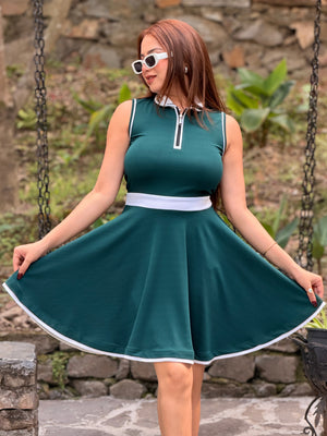 TANDUL Women Stunning Green Dress