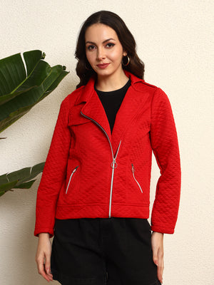 TANDUL  Women Solid Quilted Jacket