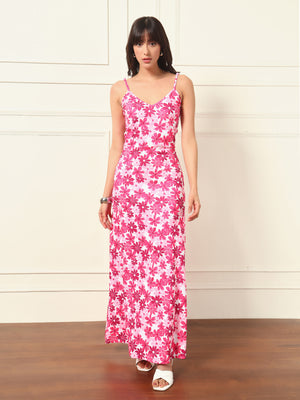 TANDUL Women Pink  Floral Dress