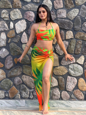 TANDUL Tropical Printed Co-ords Set