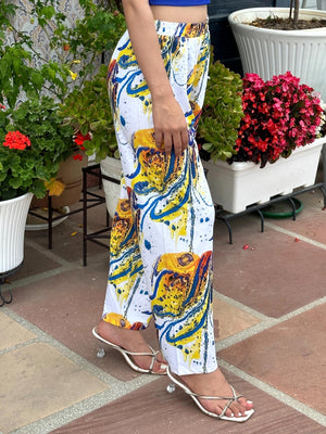 TANDUL Women Straight Fit Printed Trouser