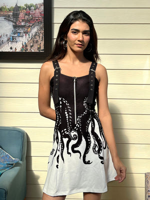 TANDUL Women Stunning Octopus Printed Dress