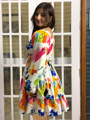 TANDUL Women Multicolor Flaired Dress