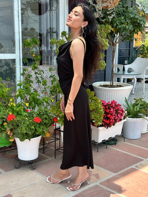 Women Bodycon Black Dress