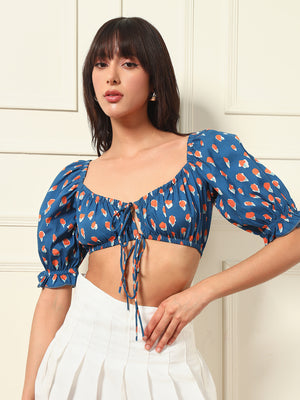TANDUL Casual Printed Women Multicolor Top