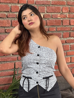 TANDUL Women Printed Waistcoat