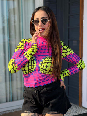 TANDUL Women Vibrant Multicolor Top