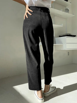 TANDUL  Women Regular Fit Black Lycra Blend Trousers