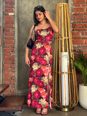 TANDUL Women Multicolor Floral Printed Dress