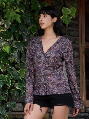TANDUL Women Paisley Printed Shirt