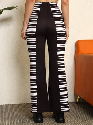 TANDUL Women Musical Notes Patterned Trouser