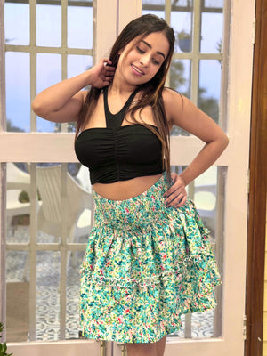 TANDUL Women Stunning Floral Printed Skirt