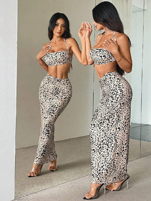 TANDUL Top Pencil Skirt Co-ords Set