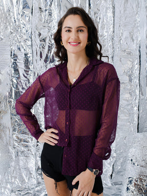 TANDUL  Women Regular Fit Solid Casual Shirt