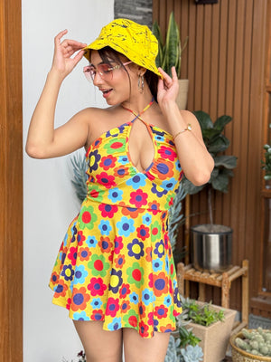 TANDUL Women Multi-color Floral Printed Dress