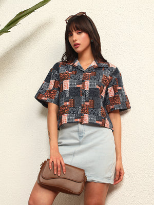TANDUL Women Multicolor Printed Shirt