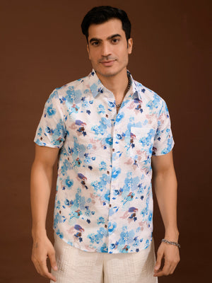 TANDUL  Men Regular Fit Printed Casual Shirt