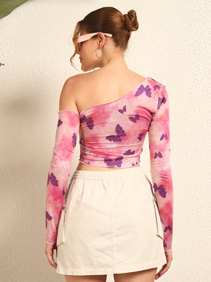 TANDUL  Casual Regular Sleeves Printed Women Multicolor Top