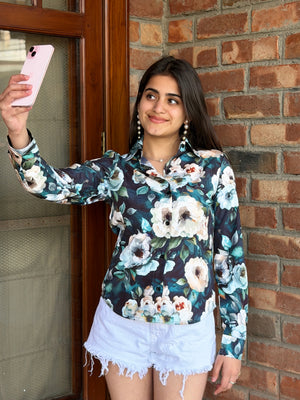 TANDUL Women Floral Printed Shirt