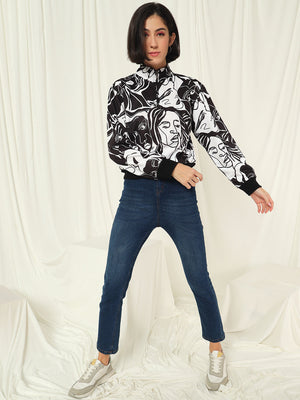 TANDUL  Women Printed Tailored Jacket