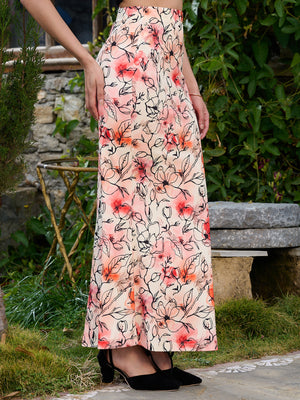 TANDUL Women Floral Printed Skirt