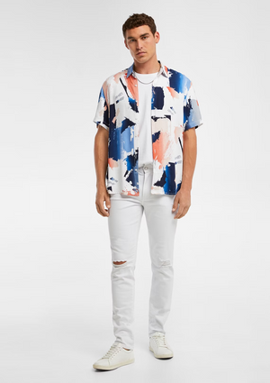 TANDUL Abstract Printed Casual Shirt