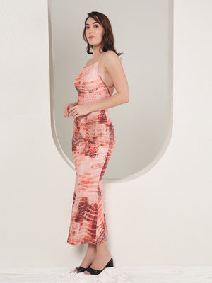 TANDUL  Women Bodycon Brown Dress
