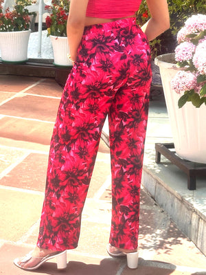 TANDUL  Women Pink Floral Printed Trouser