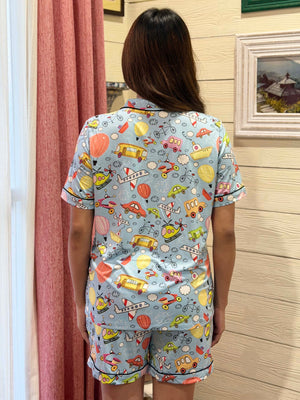 TANDUL Women Pretty Printed Nightsuit
