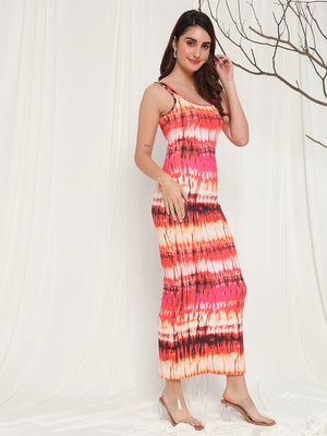 TANDUL  Women Bodycon Pink Dress