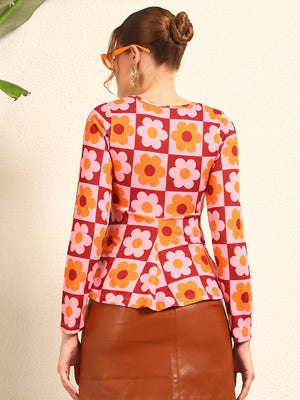 TANDUL Women Floral Printed Top