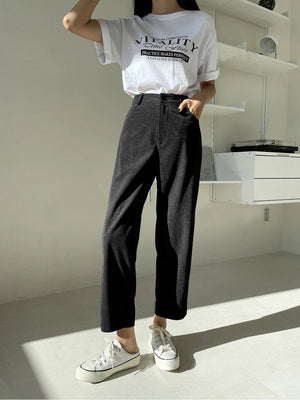 TANDUL  Women Regular Fit Black Lycra Blend Trousers