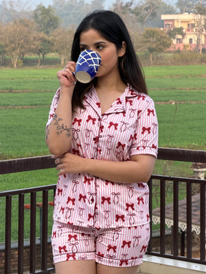 TANDUL Women Charming Cozy Nightsuit