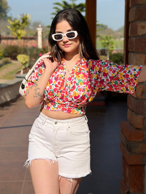 TANDUL Women Stunning Floral Top