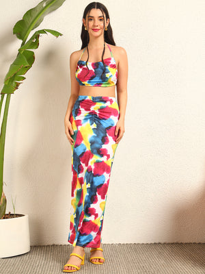 TANDUL Women Multicolor Printed Co-ord Set