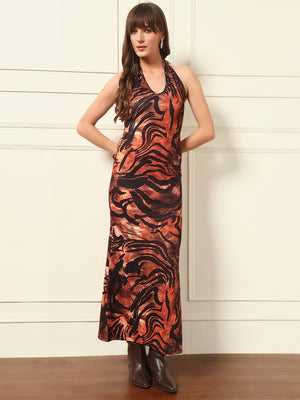 TANDUL Women Tiger Printed Dress