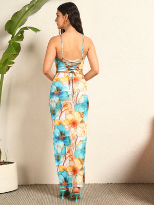 TANDUL Women Stunning Floral Printed Dress