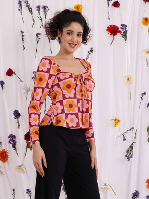 TANDUL Women Floral Printed Top