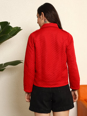 TANDUL  Women Solid Quilted Jacket