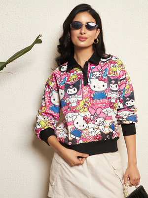 TANDUL Women Charming Printed Sweatshirt