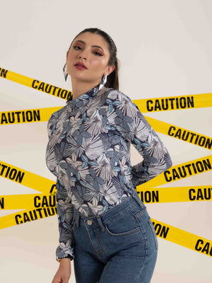 TANDUL  Casual Regular Sleeves Printed Women Multicolor Top
