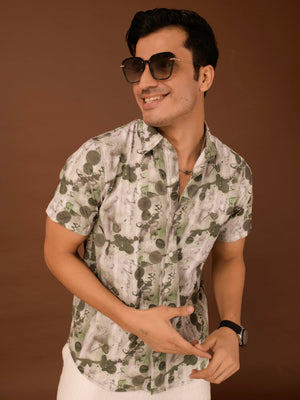 TANDUL  Men Regular Fit Printed Casual Shirt