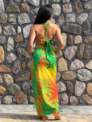 TANDUL Tropical Printed Co-ords Set