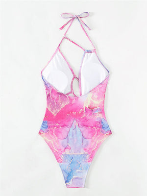 ELTIRE Sexy Printed Alluring Bodysuit