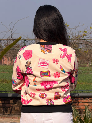 TANDUL Women Cartoon Printed Jacket