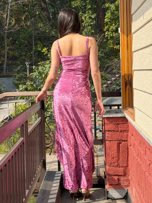 TANDUL Women Alluring Velvet Dress