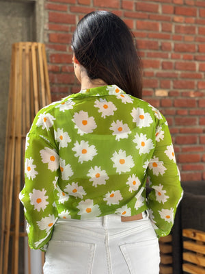 TANDUL  Women Regular Fit Printed Casual Shirt